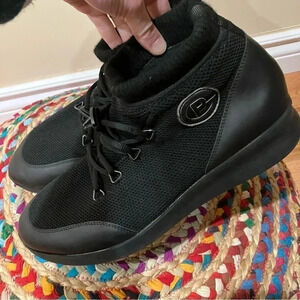 Baldinini knit  sock ankle sneakers boots made in Italy